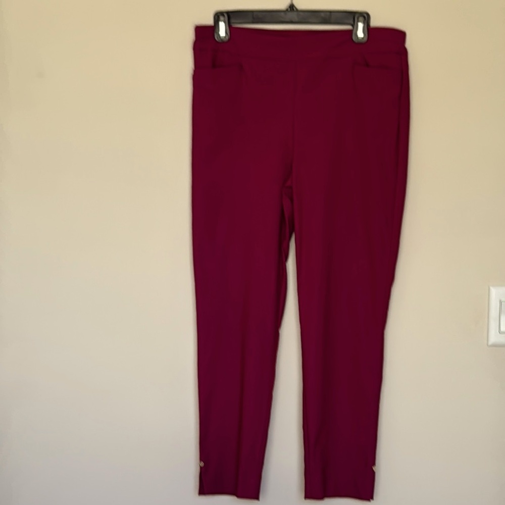 Women's Burgundy Pants
